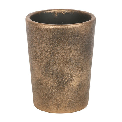 Moon Gazing Hare Bronze Terracotta Plant Pot (by Lisa Parker)