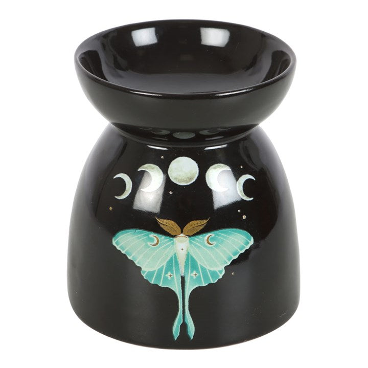 Dark Forest Luna Moth Oil Burner