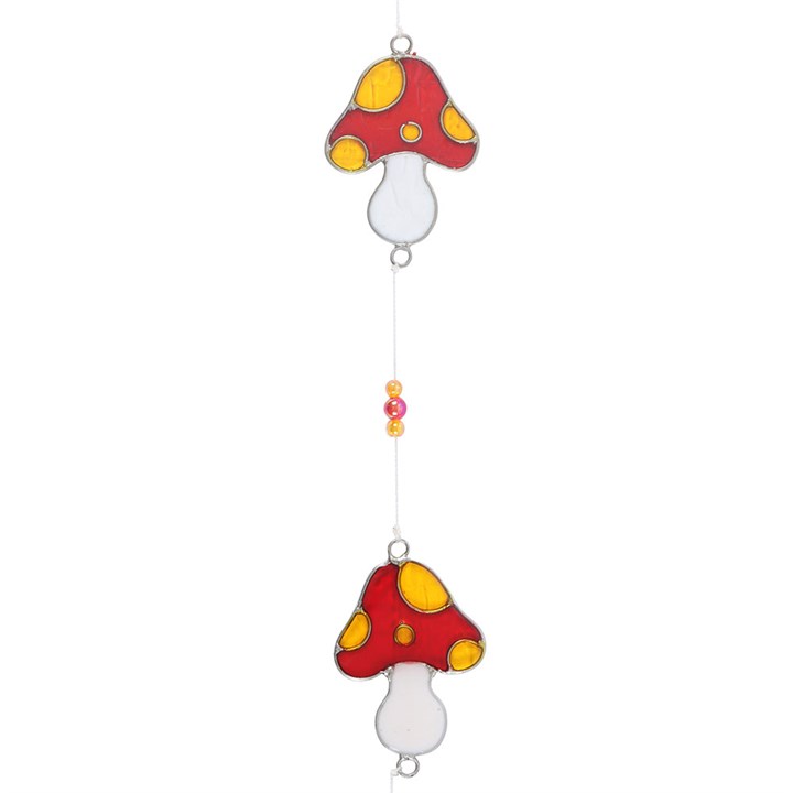 String of Toadstool Suncatchers