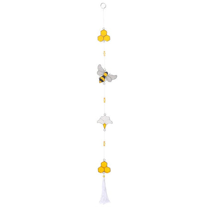 String of Bee & Honeycomb Suncatchers