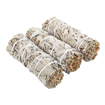 White Sage Smudge Wands - Set Of 3