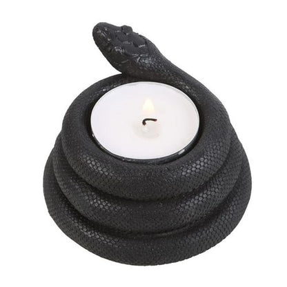 Serpent's Shadow Tealight Candle Holder