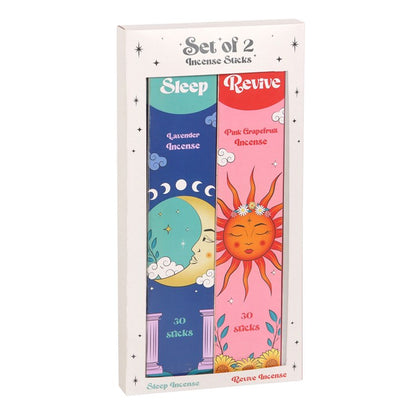 Moon & Sun Incense Sticks Set of 2