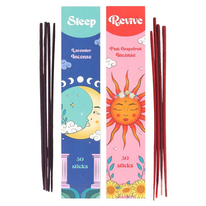 Moon & Sun Incense Sticks Set of 2