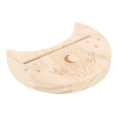 Mystical Hands Natural Moon Tarot Stand