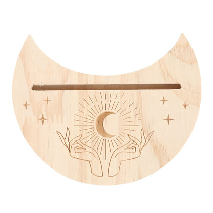 Mystical Hands Natural Moon Tarot Stand