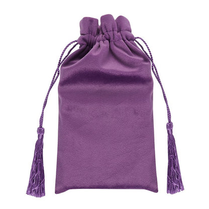 Purple Tarot Drawstring Bag