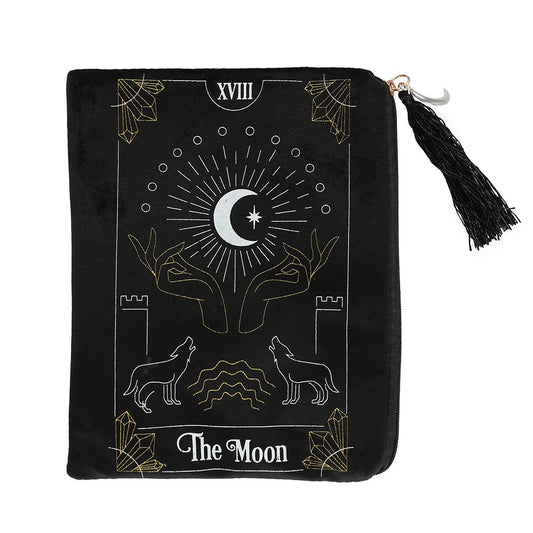 The Moon Tarot Card Zip Bag