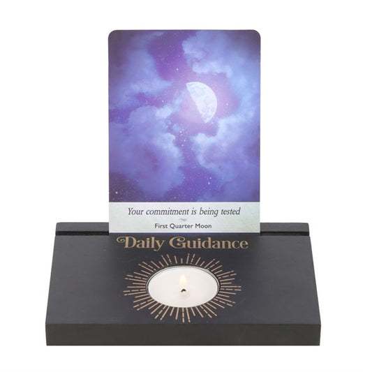 Daily Guidance Tarot Stand & Tealight Candle Holder