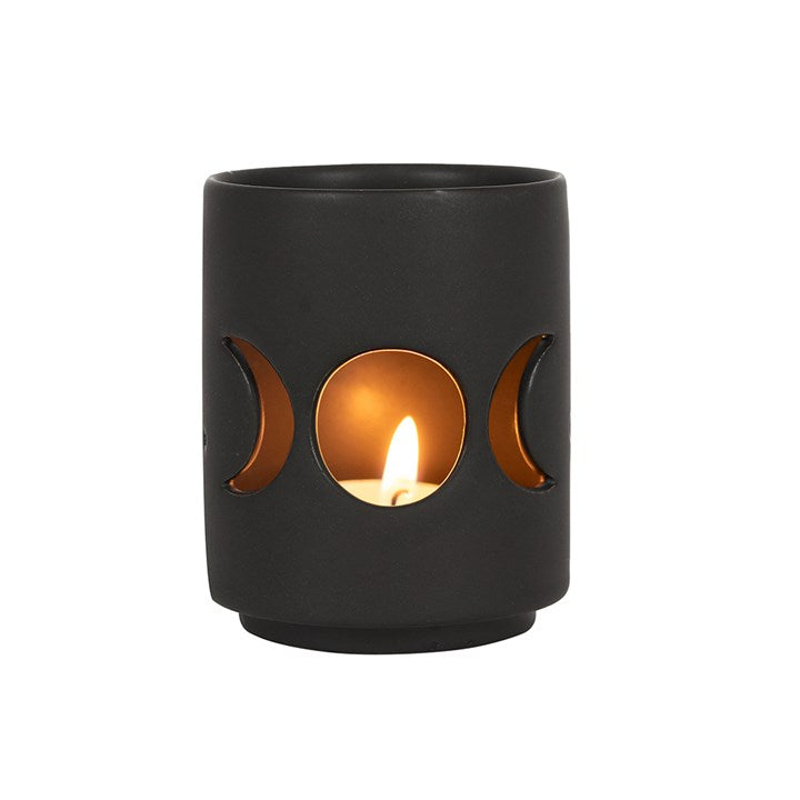 Triple Moon Tealight Candle Holder