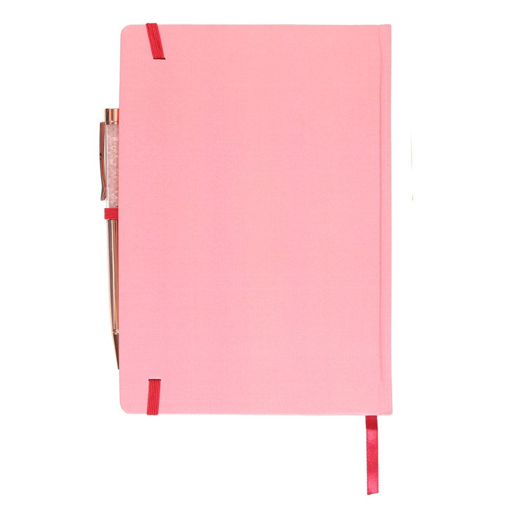 The Sun Gratitude Journal With Rose Quartz Pen