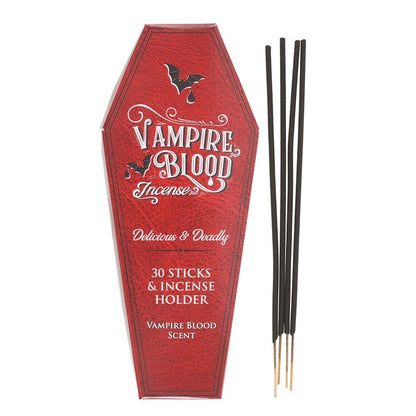 Vampire Blood Incense Sticks & Coffin Holder