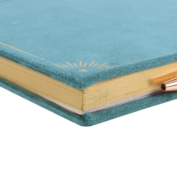 Book of Abundance Journal With Green Aventurine Pen