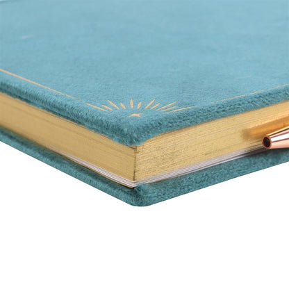 Book of Abundance Journal With Green Aventurine Pen
