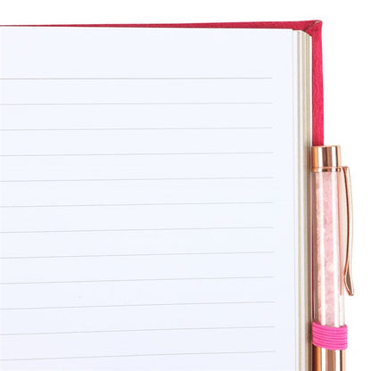 Book of Love Spells Journal With Rose Quartz Pen