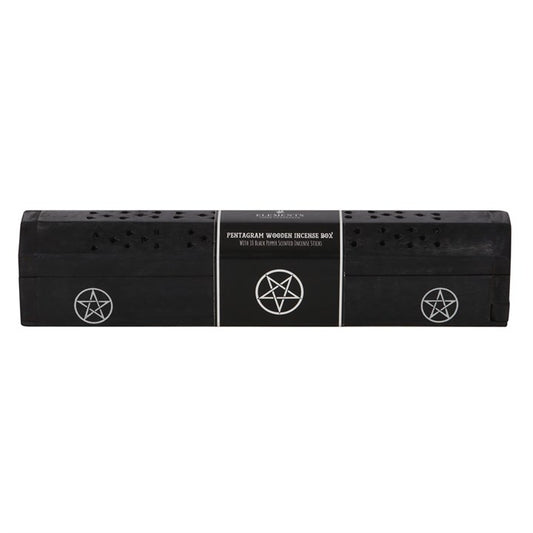 Pentagram Wooden Box Incense Sticks