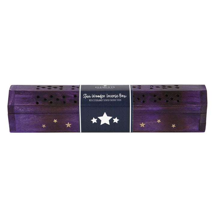 Star Wooden Box Incense Sticks