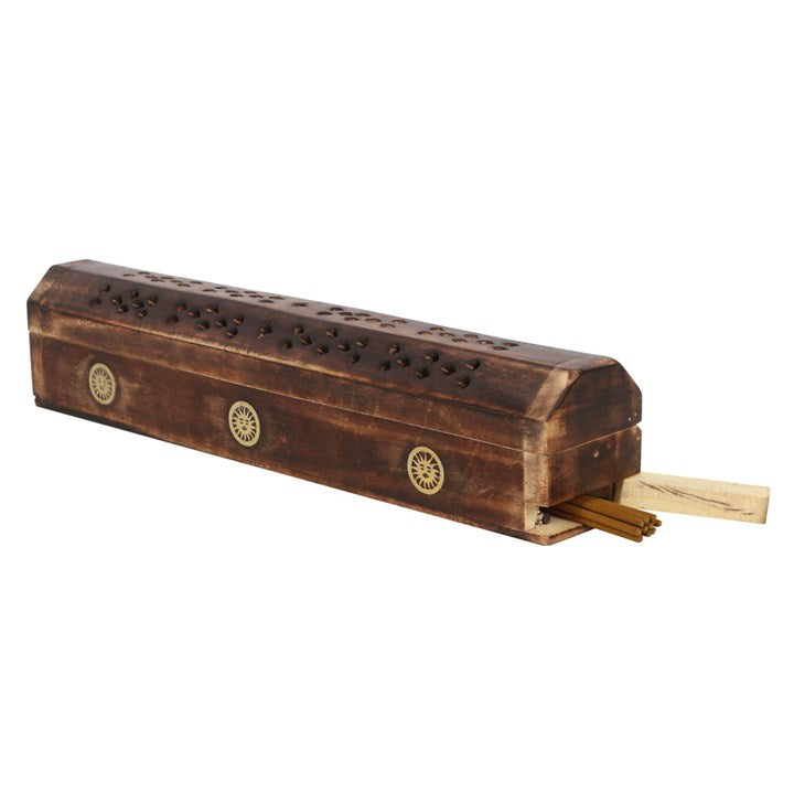 Sun Wooden Box Incense Sticks