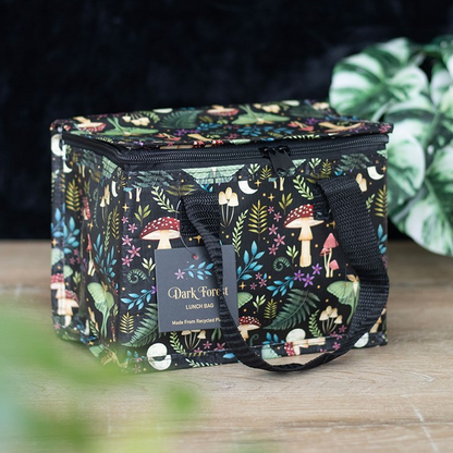 Dark Forest Print Lunch Bag