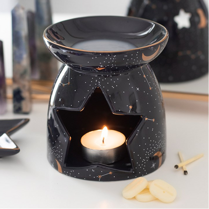 Purple Constellation Oil Burner