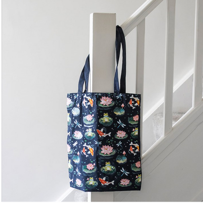 Pond Print Tote Bag