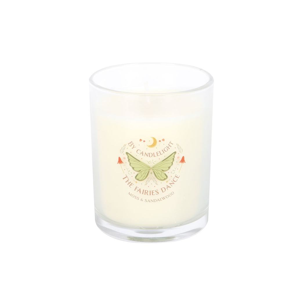 Fairy Wing Moss & Sandalwood Candle