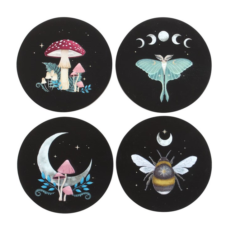 Dark Forest Coaster Set