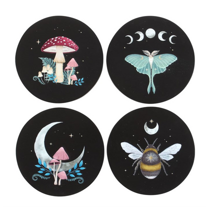 Dark Forest Coaster Set
