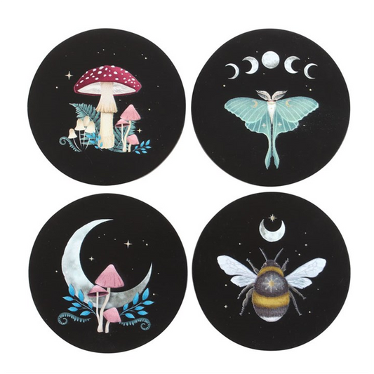Dark Forest Coaster Set