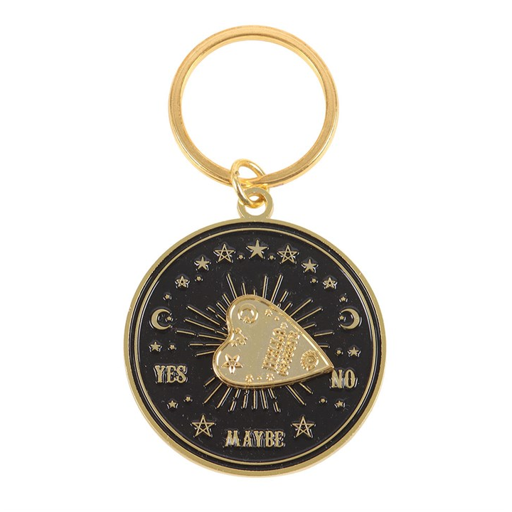 Spinning Talking Board Planchette Keyring