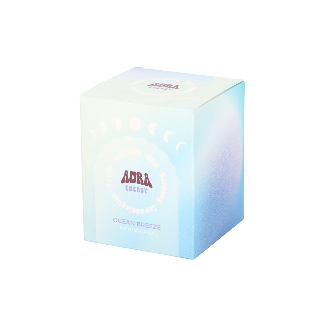 Aura Energy Ocean Breeze Iridescent Candle