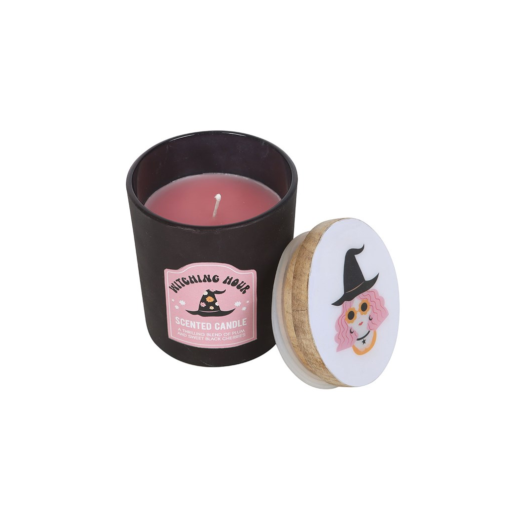 Witching Hour Plum and Black Cherry Candle