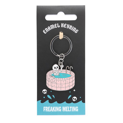 Dead Cool Skeleton Keyring