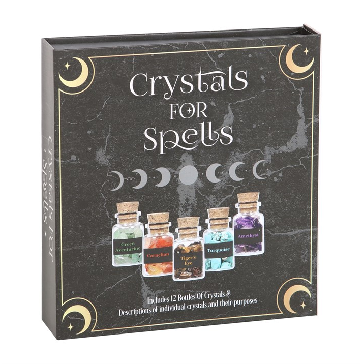 Crystals for Spells Crystal Chip Bottle Gift Set