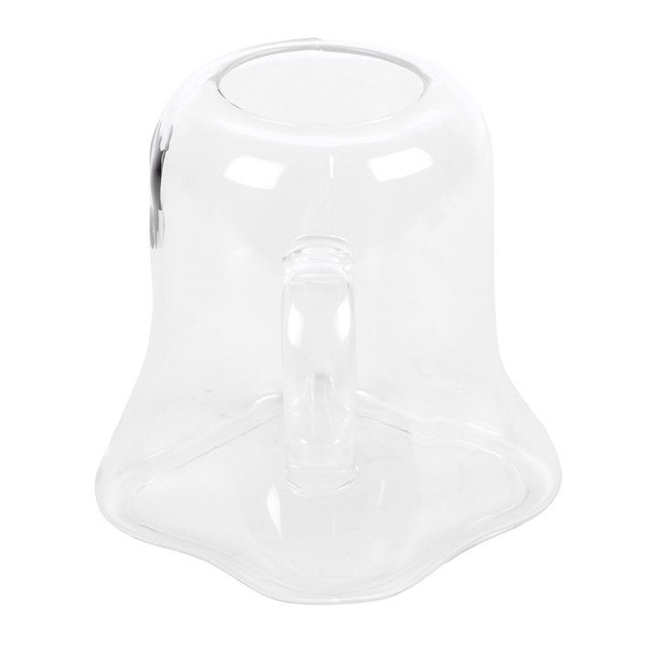 Hey Boo Ghost Glass Mug