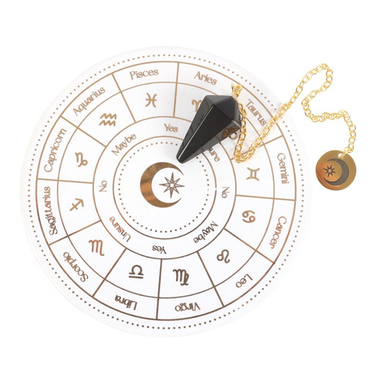 Astrology Wheel Pendulum Kit