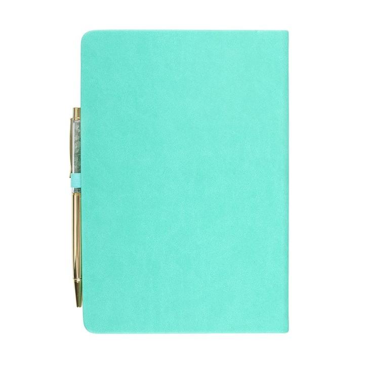 Wellness Journal with Aventurine Pen (A5)