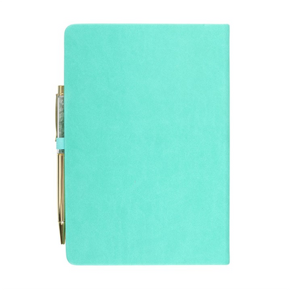 Wellness Journal with Aventurine Pen (A5)