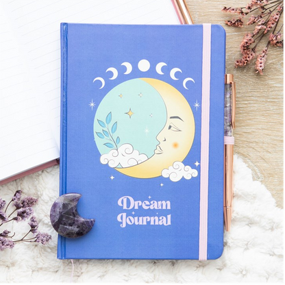 The Moon Dream Journal with Amethyst Pen (A5)