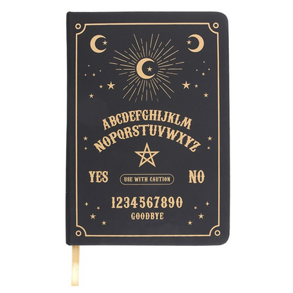 Black Talking Board Notebook (A5)