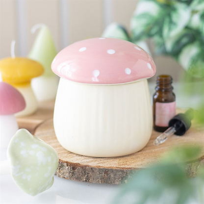 Toadstool Magic Oil Burner - Pink