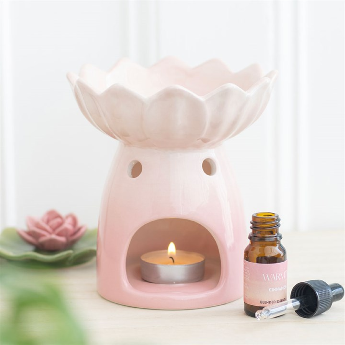 Pink Water Lily Oil Burner