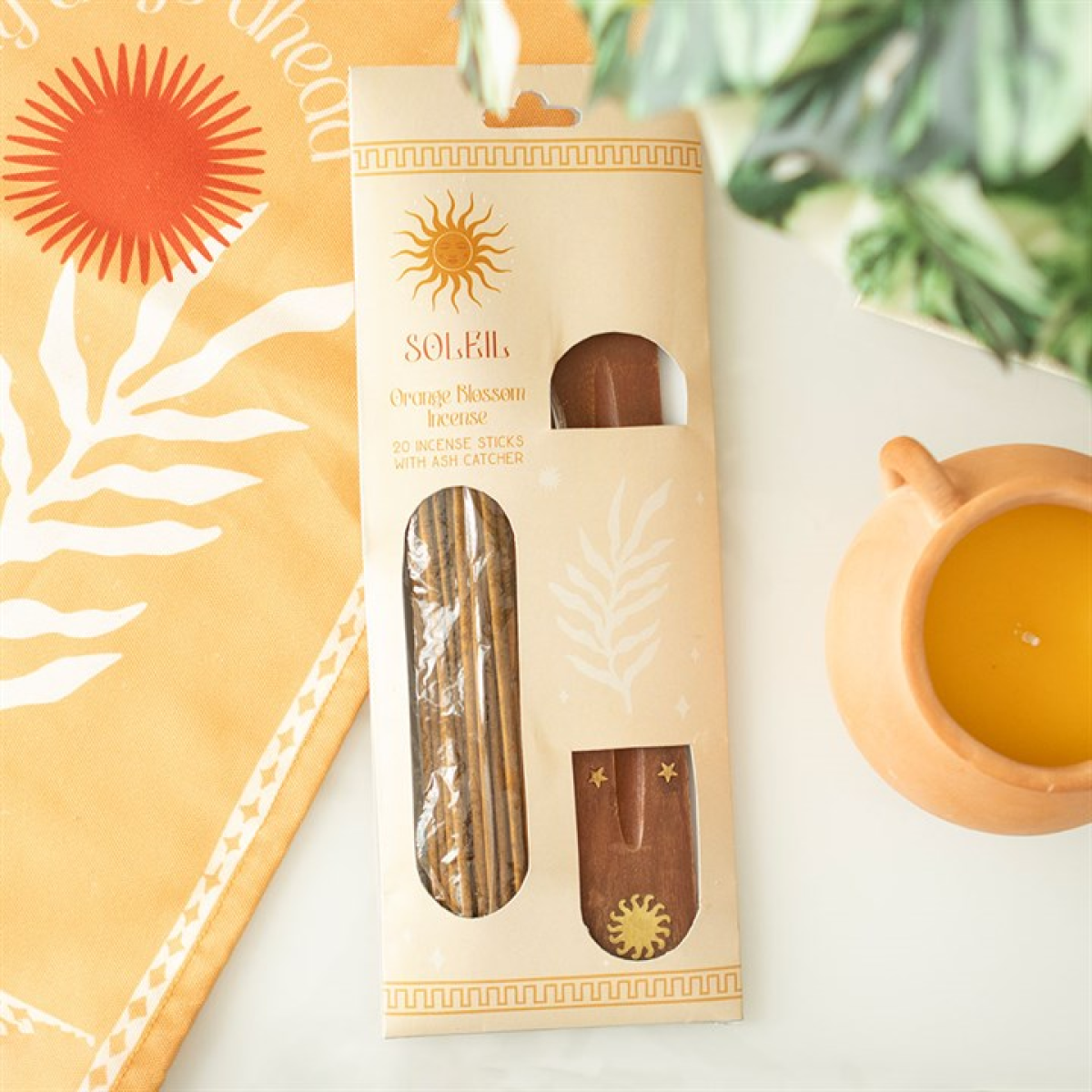 Soleil Orange Blossom Incense Stick Set