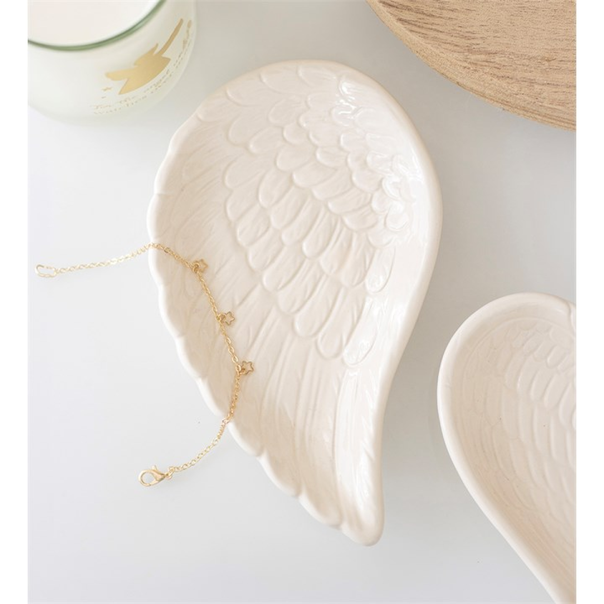 Angel Wing Trinket Dish