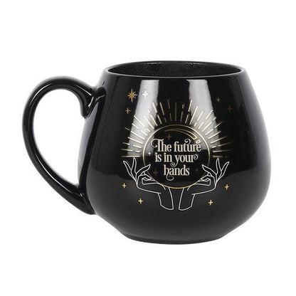 Colour Changing Fortune Teller Mug - Black