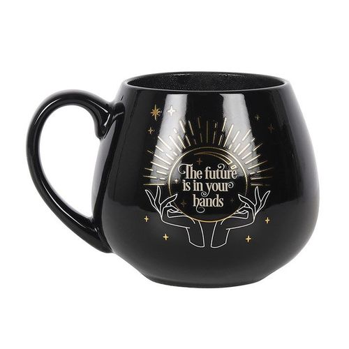 Colour Changing Fortune Teller Mug - Black