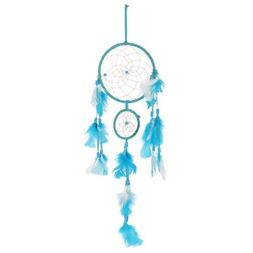 Teal Double Dreamcatcher