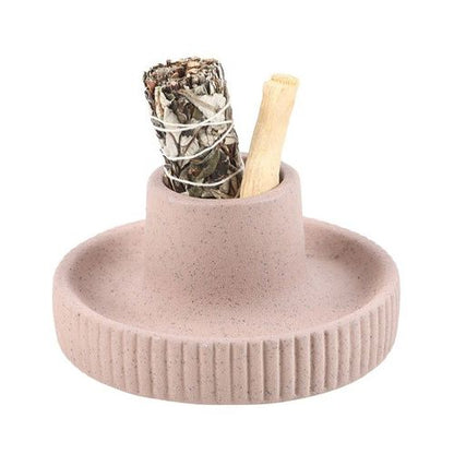 Ribbed Smudge Bowl - Greige