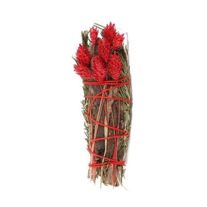 6in Ritual Wand - Rosemary & Yerba Santa Sage