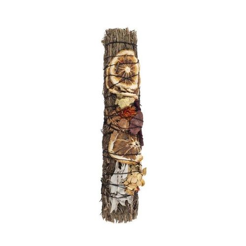 9in Ritual Wand - Rosemary, Palo Santo & Red Jasper